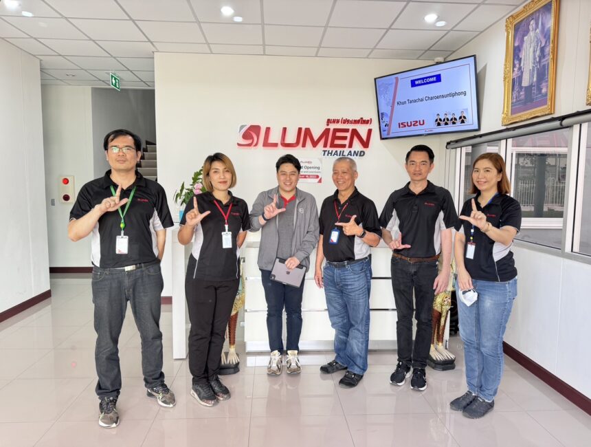 Lumen (Thailand) welcomed Isuzu Australia.
